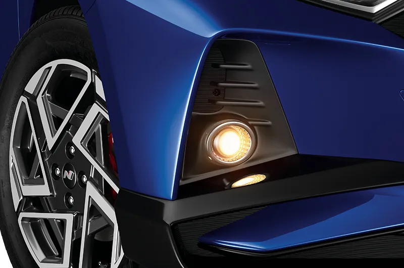 Front Fog Lamp Chrome Garnish - I20 N line